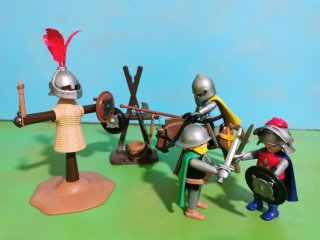 Playmobil 3668 Medieval Entrenamiento + Caja