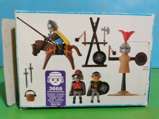 Playmobil 3668 Medieval Entrenamiento + Caja