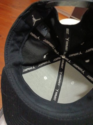 Gorra Jordan Negra Logo Jumpman