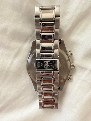 Reloj Ferrari Pilota Cronógrafo Negro Plata