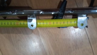 Luces auxiliares moto custom cromadas