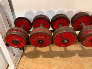 Soporte Mancuernas + Mancuernas