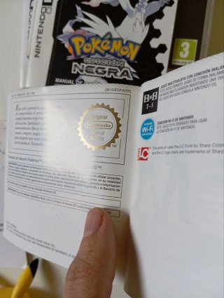 Pokémon Edición Negra y blanca - sin cartuchos!!