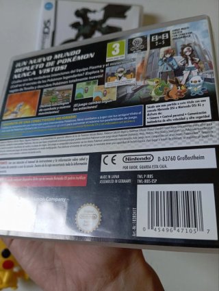 Pokémon Edición Negra y blanca - sin cartuchos!!