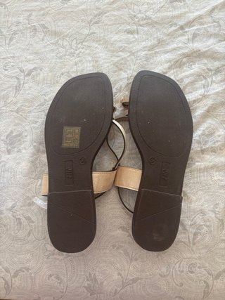 Sandalias BUONAROTTI Beige Talla 38