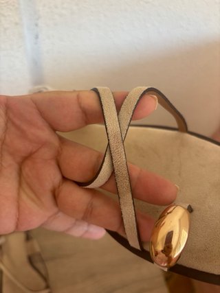 Sandalias BUONAROTTI Beige Talla 38