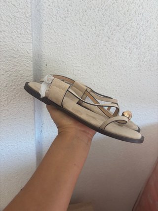 Sandalias BUONAROTTI Beige Talla 38