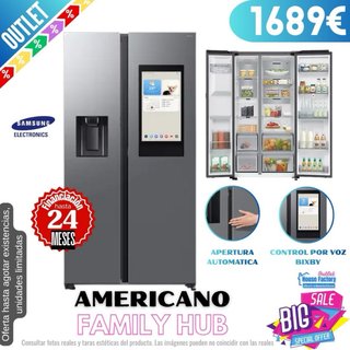 Americano Samsung inox + pantalla OUTLET