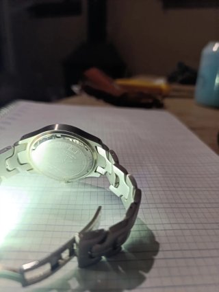 TAG Heuer Link Cronógrafo Reloj Azul Plata