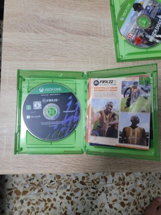 Lote 4 Juegos Xbox One: FIFA 22, Watch Dogs, NBA 2