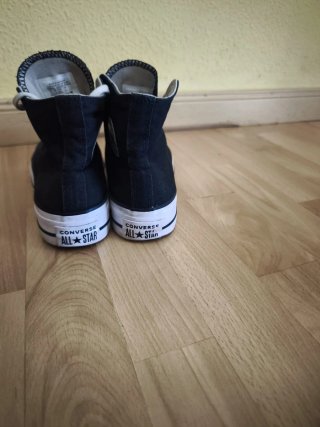 Zapatillas Converse plataforma negras