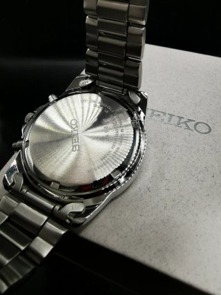 Reloj Seiko Spirit Chronograph Esfera Azul