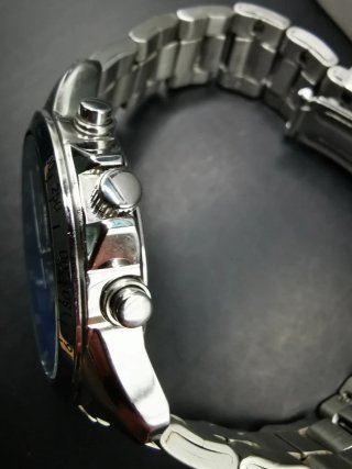Reloj Seiko Spirit Chronograph Esfera Azul