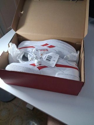 Reebok Club C Revenge Unisex Blancas/Rojas