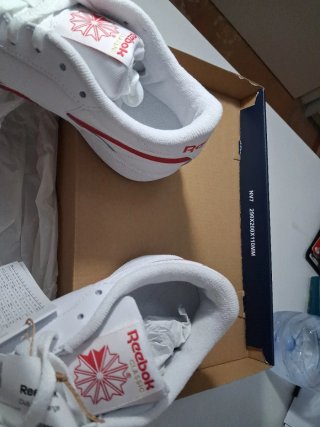 Reebok Club C Revenge Unisex Blancas/Rojas
