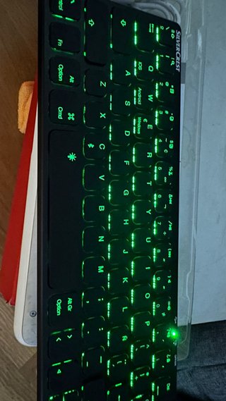Teclado Silvercrest Bluetooth Retroiluminado