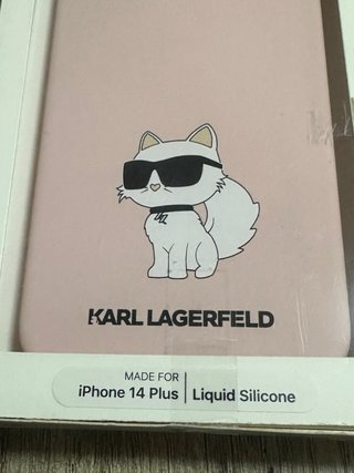 Cover Karl Lagerfeld iPhone 14 Plus - Rosa - Nuova