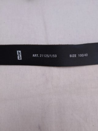 Cintura vera pelle Levi's 100 cm