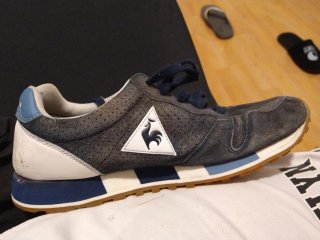 Zapatos Le Coq Sportif Azul/Gris