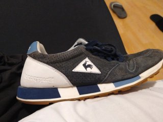 Zapatos Le Coq Sportif Azul/Gris
