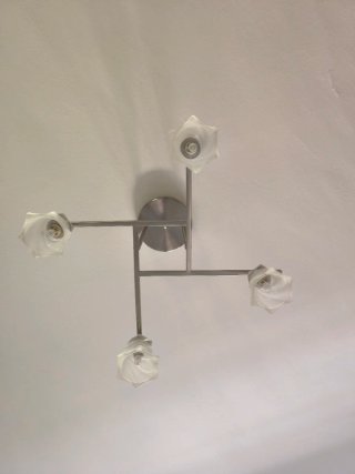 Lámpara de techo moderna 4 luces