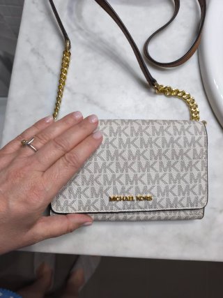 Bolso Michael Kors Beige y Marrón