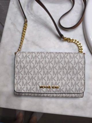 Bolso Michael Kors Beige y Marrón