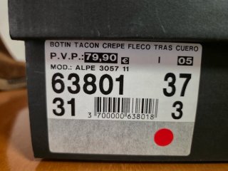 Botines ALPE, Marrones, talla 37