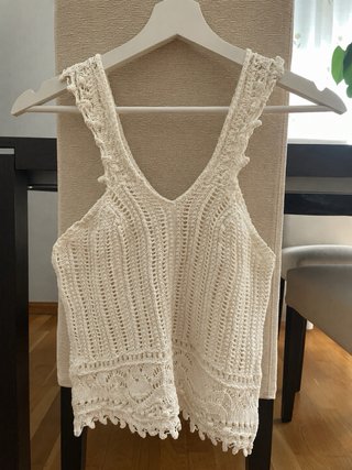 Top Mango Crochet Talla S