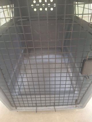 Transportín perro mediano/grande gris