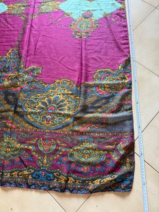 Chal unisex SANTA GALLEGO – gran formato paisley