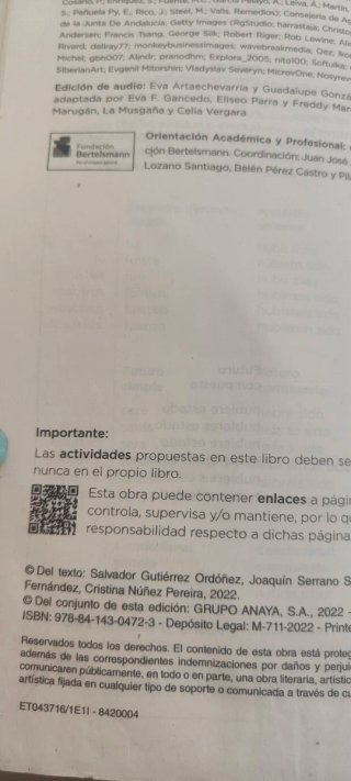 Lengua y literatura 1 ESO