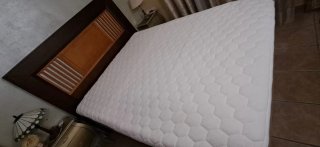 Cubre Colchón Blanco 190 x 200menos