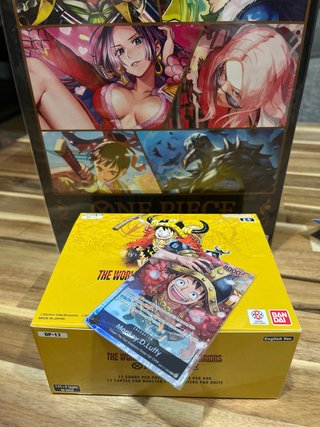 Monkey D. Luffy OP17-033 SR Carta One Piece