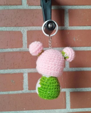 Kokeshi Charm bolso y mochila