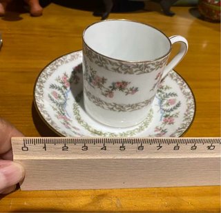 2 Tazas Café Demitasse Antiguas Limoges