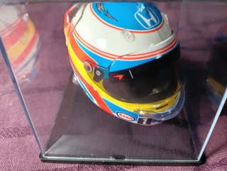 Miniatura Casco Fernando Alonso 2016