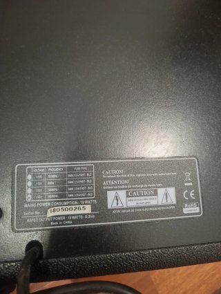 Amplificador Bajo Gear4music S15B 20W