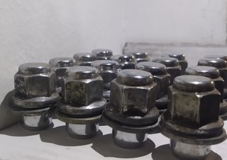 ✅Tornillería para llantas Aluminio para Toyota