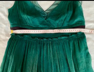 VESTIDAZO MIU MIU 100% SEDA - ¡IDEAL BODAS/EVENTOS
