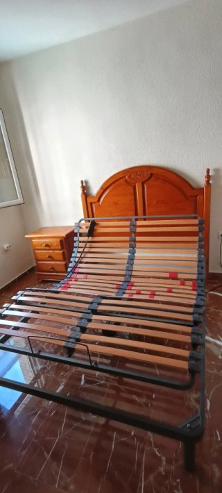 Cabecero madera cama 135