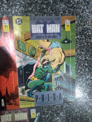 Lote cómics batman números 10,11,12,14 y 15