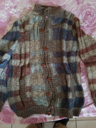 Cardigan Maglione Uomo Fantasia Righe