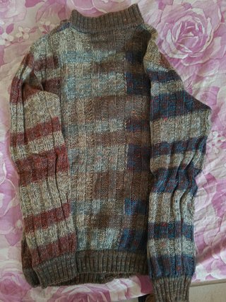 Cardigan Maglione Uomo Fantasia Righe