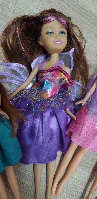 ✨NO  NEGOCIABLE ✨  4 Muñecas Princesas y Hadas