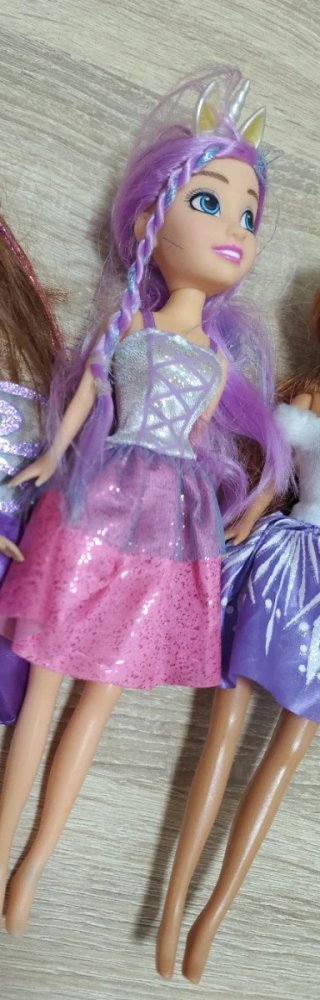 ✨NO  NEGOCIABLE ✨  4 Muñecas Princesas y Hadas