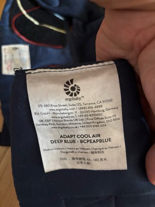Mochila Portabebés Ergobaby Azul Marino
