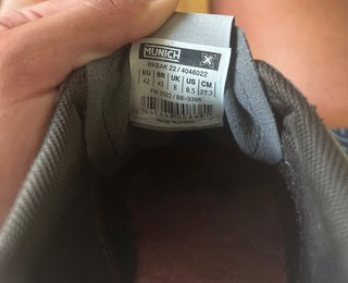 Zapatillas Munich grises