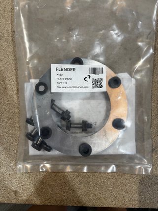 Lote láminas metálicas FLENDER