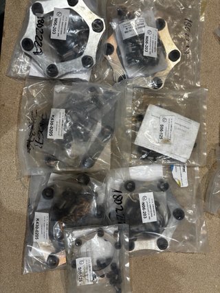 Lote láminas metálicas FLENDER